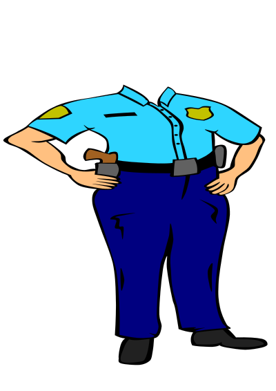 3C Police clipart