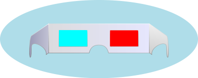 3D Glasses clipart