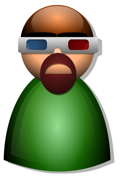 3d Glasses 4 clipart