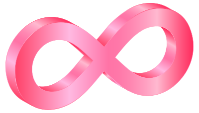 3D Infinity Symbol Variation 7 clipart