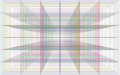 3D Perspective Grid Prismatic clipart