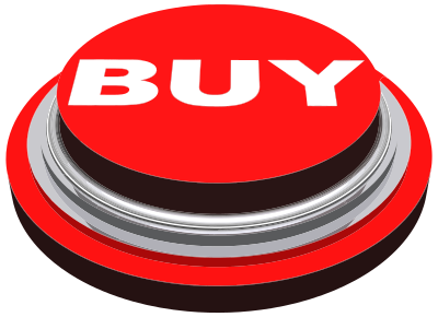 3D Red Buy Button clipart