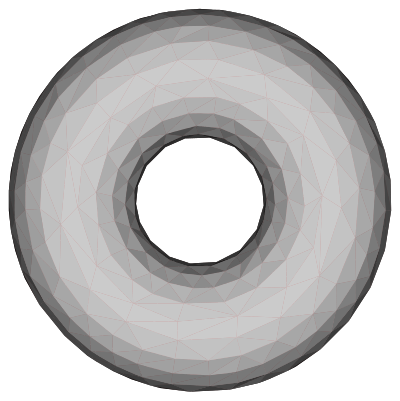 3D Torus clipart