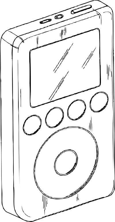 3rd generation iPod clipart