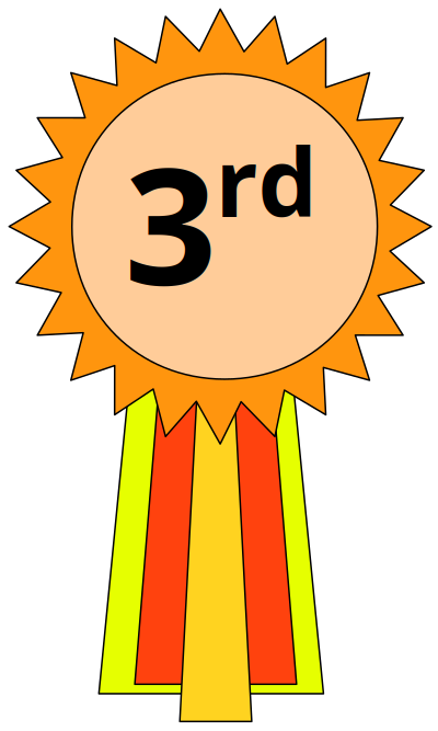 3rd Place Ribbon clipart
