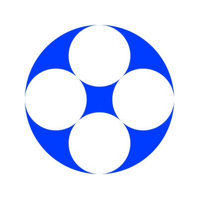 4 circles clipart
