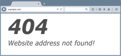 404 Site Not Found clipart