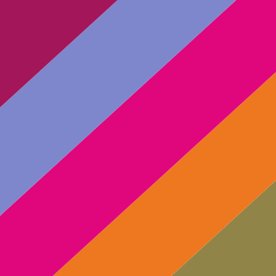 5 colours retro background clipart