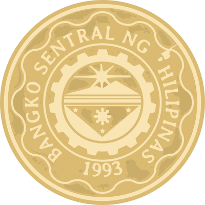 5 peso back clipart