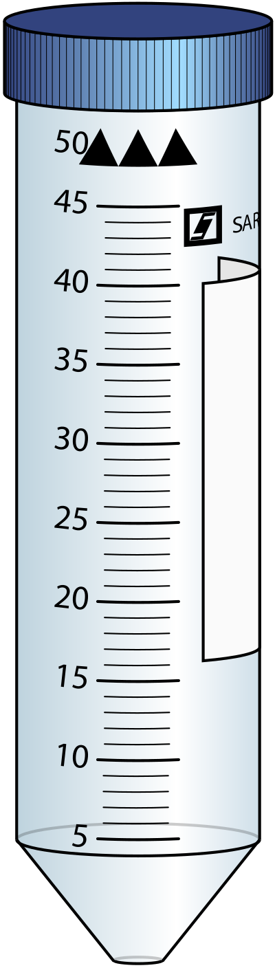 50mL centrifuge tube clipart