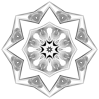 5D Star 31 clipart