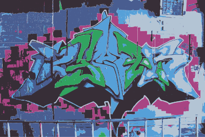 5PTZ graffiti clipart