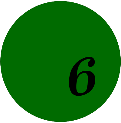 6-ball clipart
