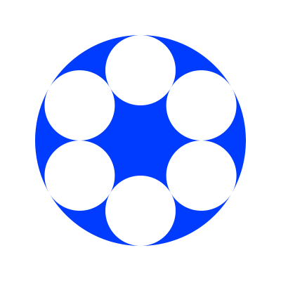 6 circles clipart