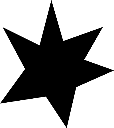 6-Pointed Star clipart