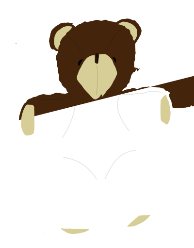 60's Teddy clipart