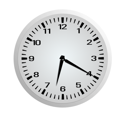 6:20 Revised - Twenty After Six clipart