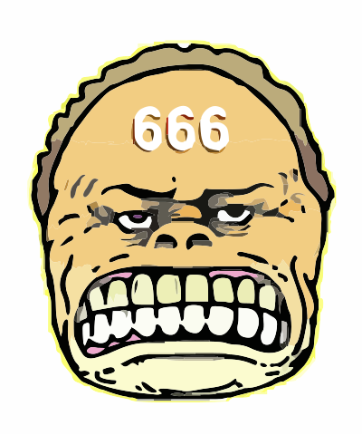 666 clipart