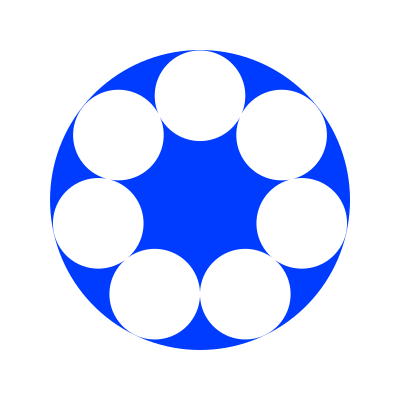 7 circles clipart