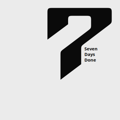 7 (Seven) Days Done clipart