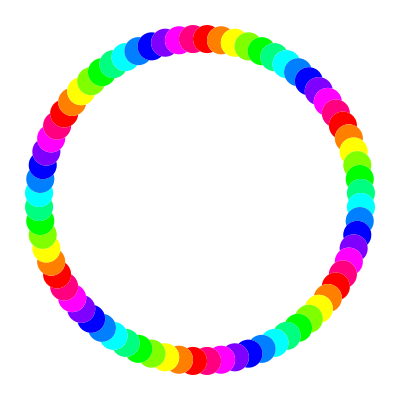 72 circle ring clipart
