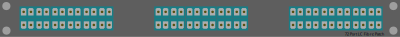 72 port LC fiber Patch clipart