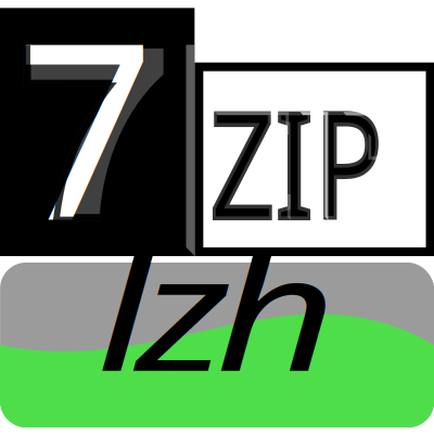 7zipClassic-lzh clipart
