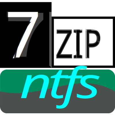 7zipClassic-ntfs clipart