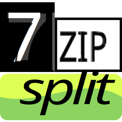 7zipClassic-split clipart