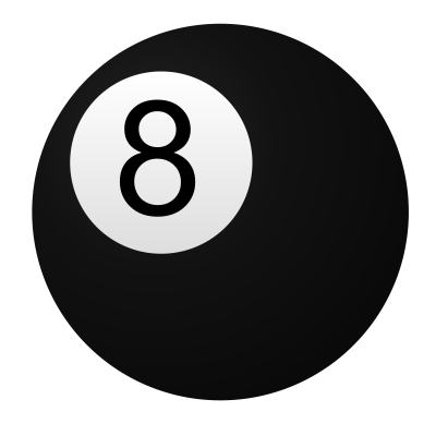 8 ball clipart