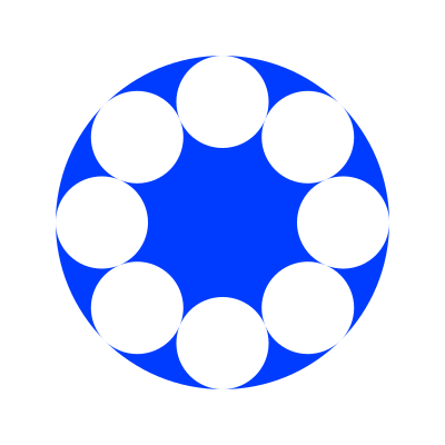 8 circles clipart