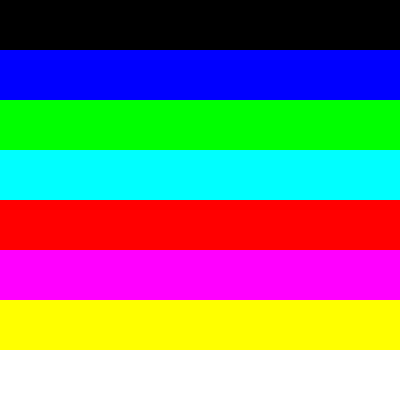 8 color palette clipart