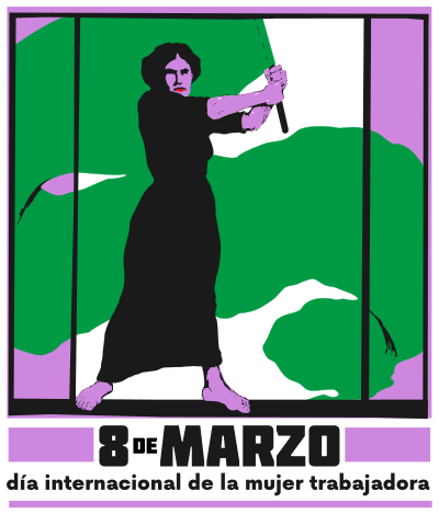 8 de Marzo (Marea Verde) clipart