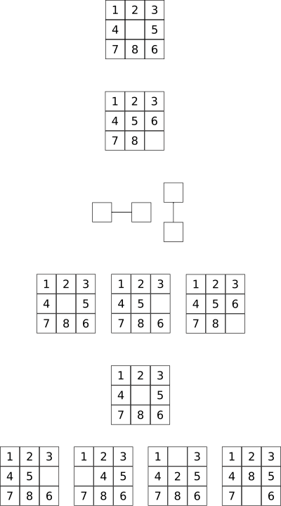 8 Puzzle clipart