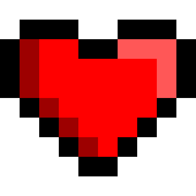 8Bit Heart clipart