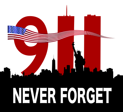 9-11 Never Forget clipart