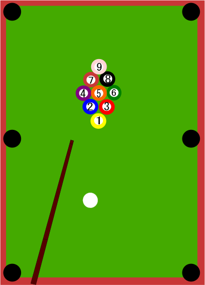 9 ball clipart
