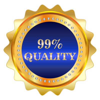99 Percent Quality clipart