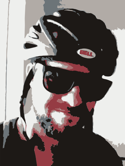 A bike selfie of rejon clipart