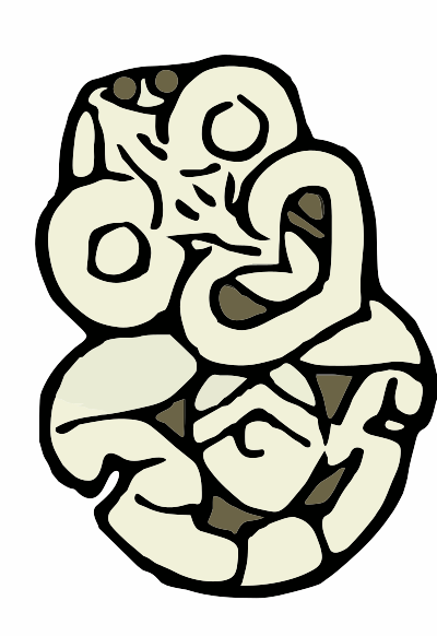 A Bone Tiki clipart