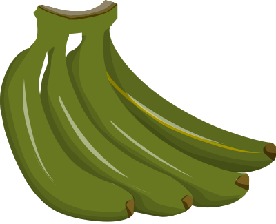 A bunch of bananas clipart