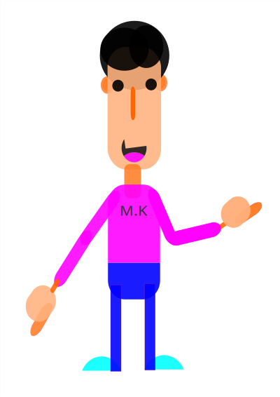A Character clipart