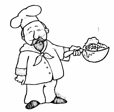 A Chinese Cook clipart