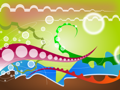 A crazy day clipart