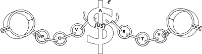 A fair wage breaking poverty shackles clipart