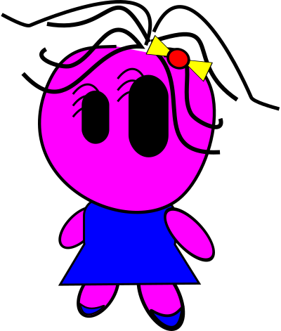 A girl clipart