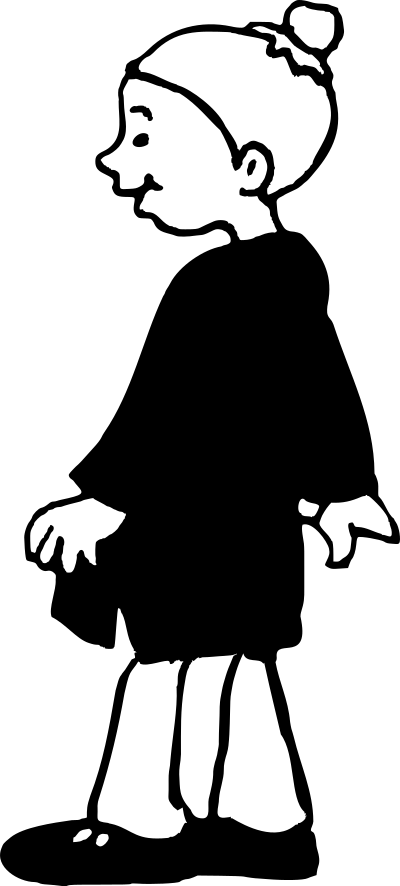 A Girl Example clipart