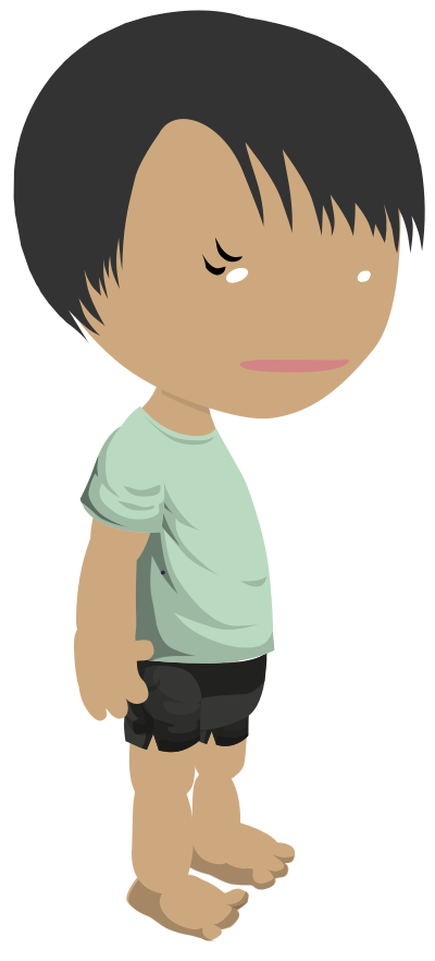 A Glitch character clipart