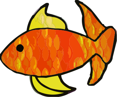 A goldfish clipart