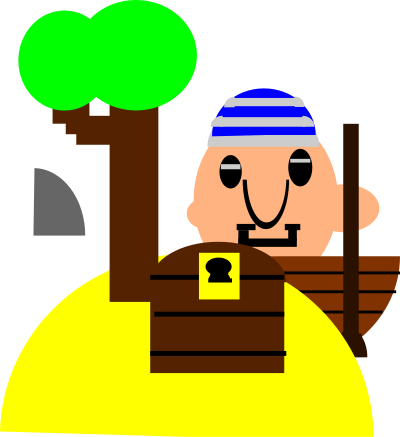 A island clipart